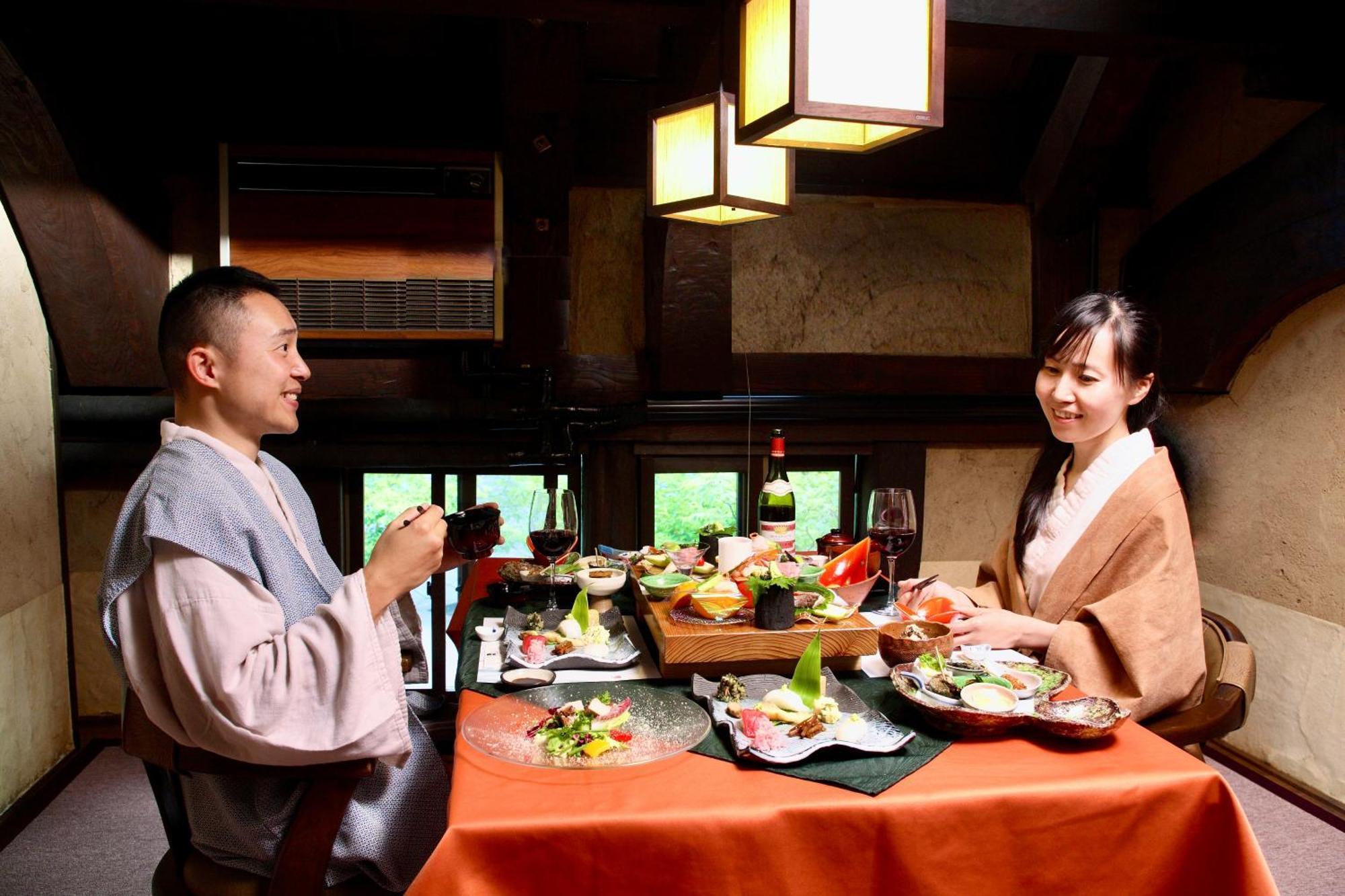Satonoyu Waraku Hotel Minamioguni Eksteriør billede